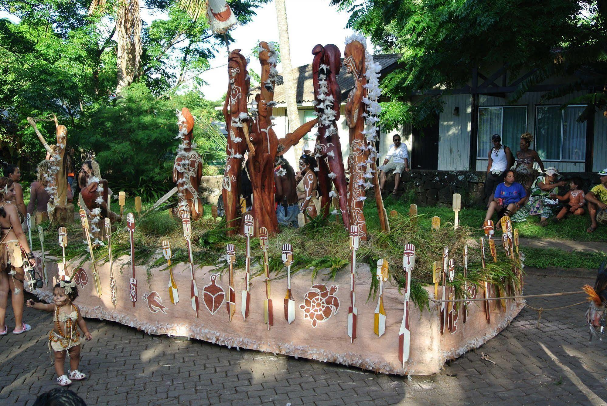 Iorana Isla De Pascua Hotel Hanga Roa Ngoại thất bức ảnh