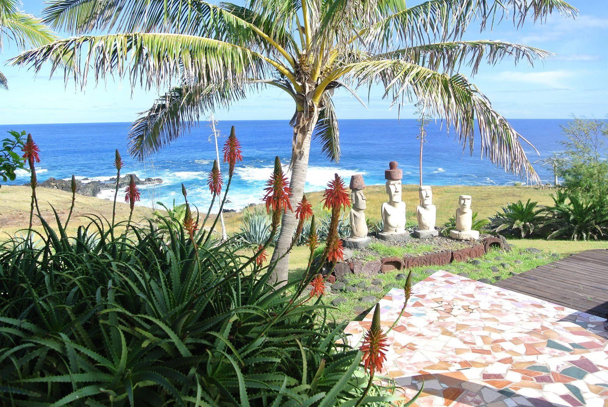 Iorana Isla De Pascua Hotel Hanga Roa Ngoại thất bức ảnh
